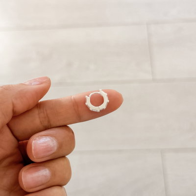 Argollita Nicole 1,2cm| UNIDAD