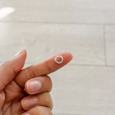 Argollita Lisa 8mm| UNIDAD