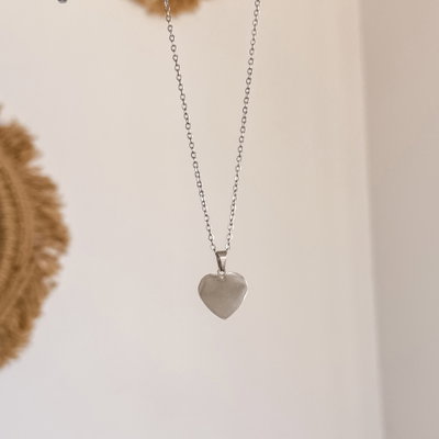 Conjunto Corazón 1,6cm| ACERO