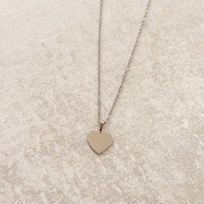Conjunto Corazón 1,6cm| ACERO