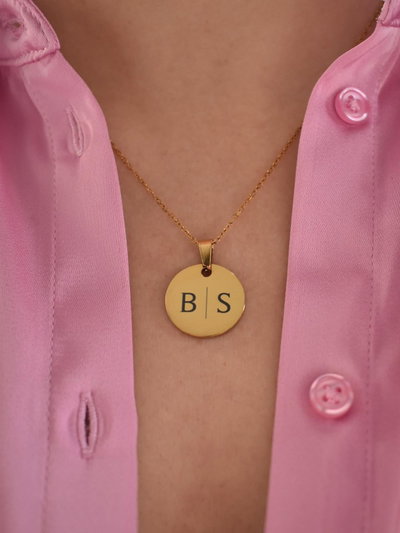 Collar ACERO DORADO