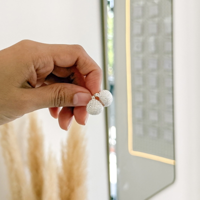 Argollas Canastitas| PLATA LAMINADA