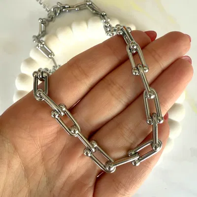 Collar Eslabones ACERO WATERPROOF