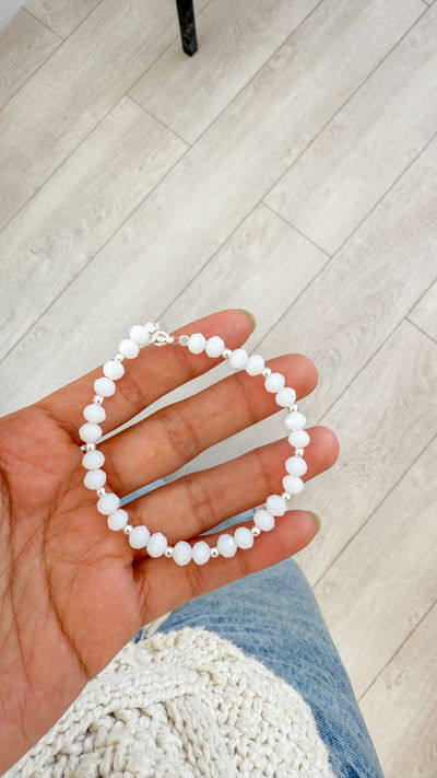 Pulsera Blanca (cristal de roca)