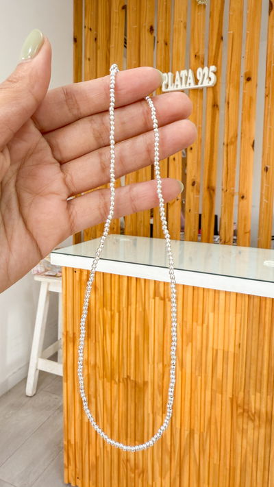 Choker Bolitas 40cm