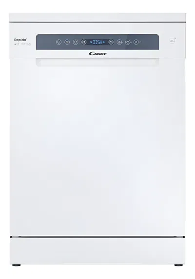 LAVAVAJILLAS CANDY  CF6C4F1PW INVERTER 16 CUBIERTOS BLANCOS
