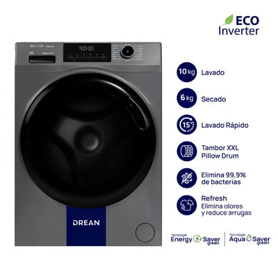 LAVASECARROPAS DREAN 10KG LCSDR1006SG