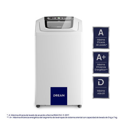 LAVARROPAS DREAN NEO FUZZY 6.8 BLANCO