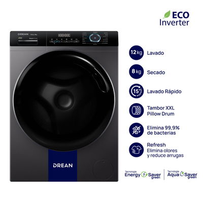 LAVASECARROPAS DREAN 12KG LSCDR1208SG0