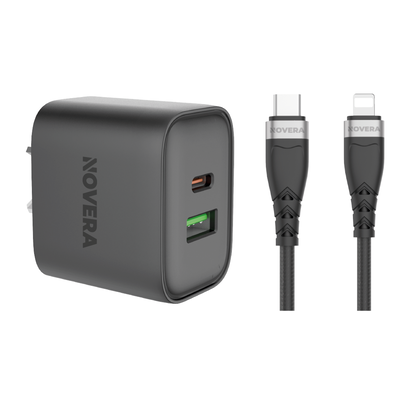 Cargador Carga Rápida 20W + Cable Lightning