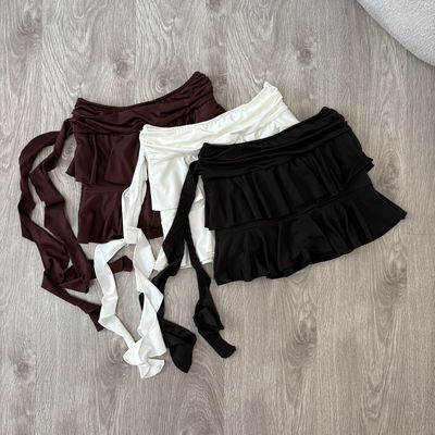 Skort Volados Microfibra