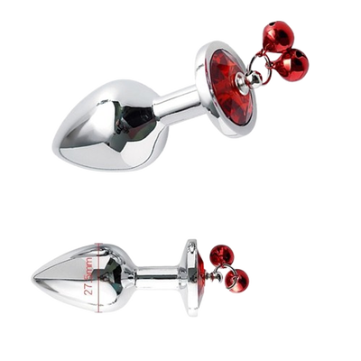 PLUG CON CASCABEL ROJO #NOVEDAD