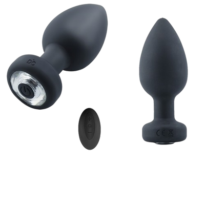 Plug anal con control remoto