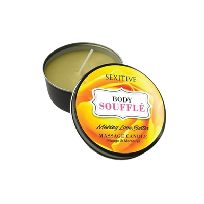 Vela aromática para masajes mango y maracuya