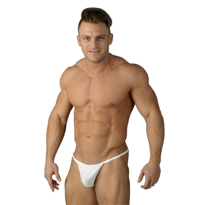 Tanga microfibra blanca