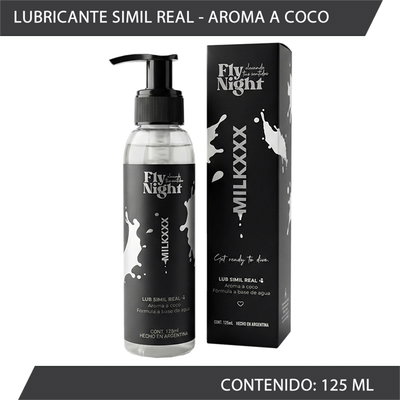 Lubricante símil semen aroma a coco