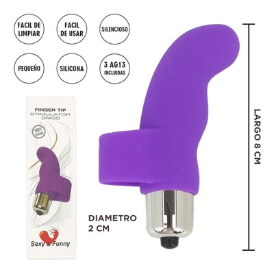 ESTIMULADOR con agarre en el dedo