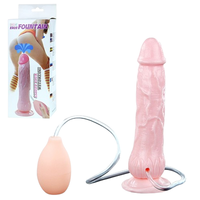 DILDO CON EYACULACIÓN Y SOPAPA