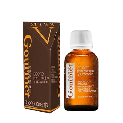ACEITE & LUBRICANTE CHOCOLATE y NARANJA