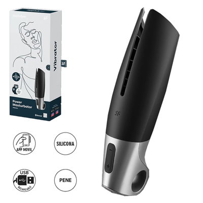Power Masturbador con vibracion y control con APP 
