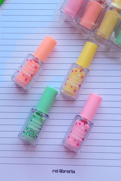 Resaltadores "esmalte de uñas"