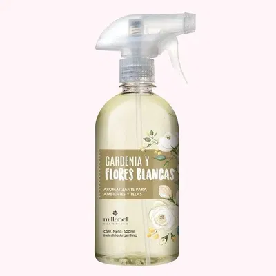 Aromatizante Gardenia y Flores Blancas   Millanel  500ml