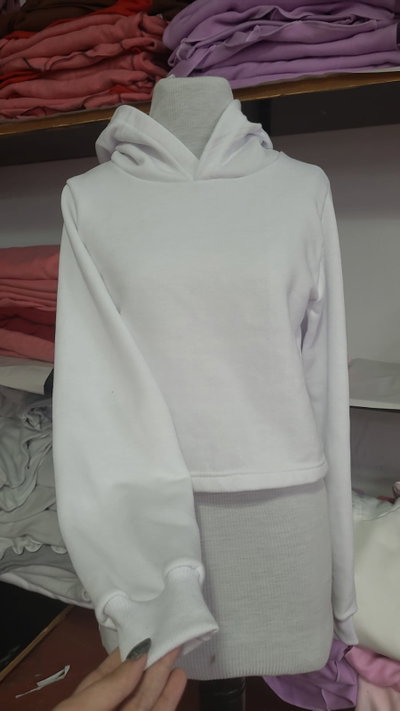 Buzo Corto Basico (color: blanco)