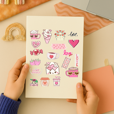 Stickers Digitales - Colección Love