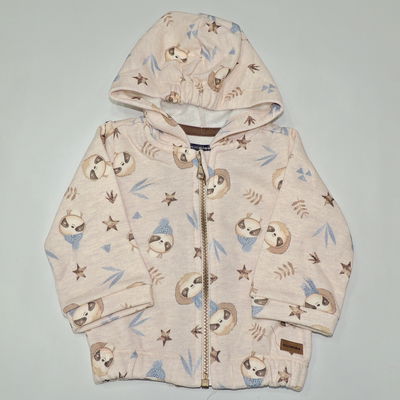 Cardigan mini estampado