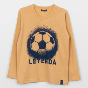 Remera jr futbol