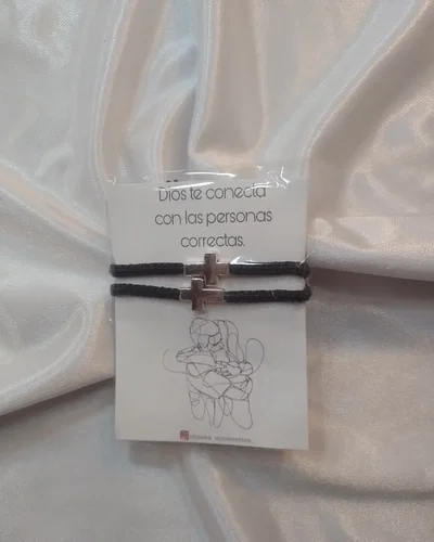 Pulseras Dios conecta con las personas correctas 