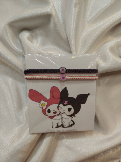 Pulseras Kuromi Luminosa