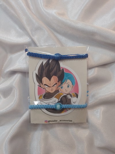 Pulseras Vegeta y Bulma