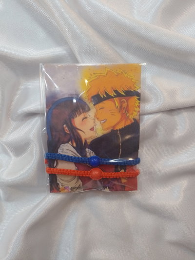Pulseras Naruto y Hinata