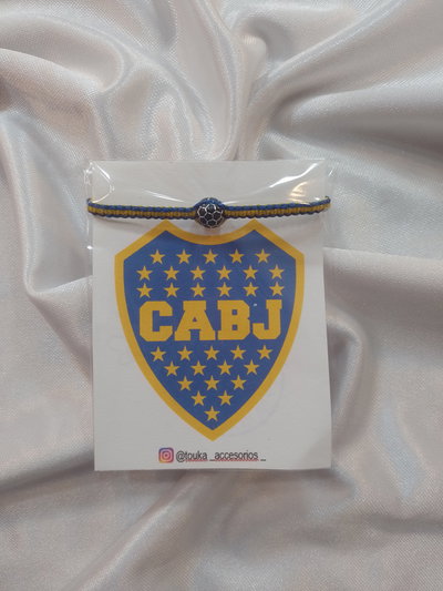 Pulsera Boca Pelota de futbol 