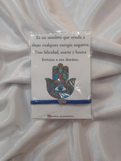 Pulsera amuleto mano de Fátima 