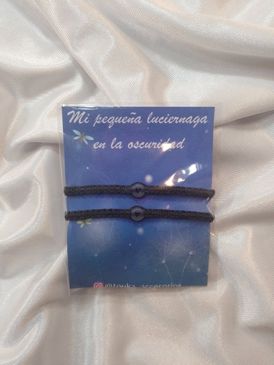 Pulseras luminosas corazón 