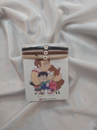 Pulseras Mabel y sus amigas  x3