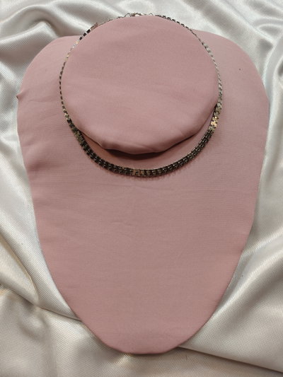 Gargantilla cadena reloj