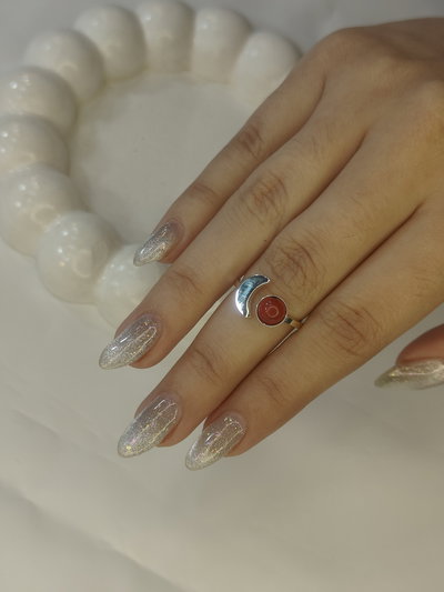 Anillo Luna roja
