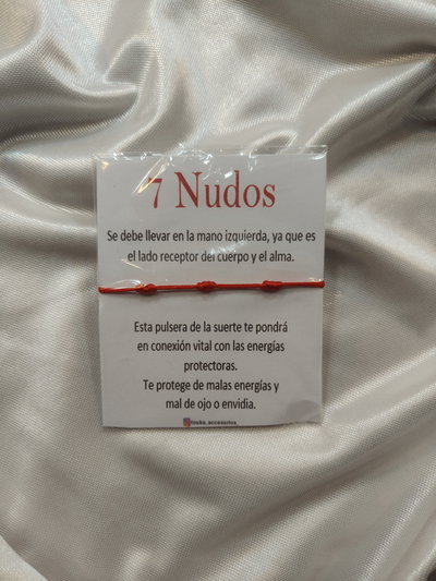 Pulsera 7 Nudos