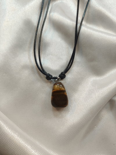 Collar ajustable Ojo de tigre 