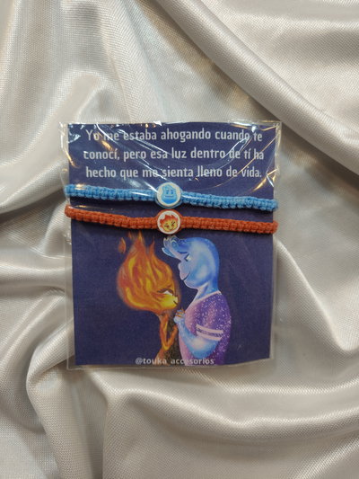 Pulseras para compartir Elementos 