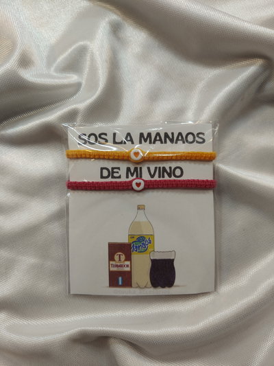 Pulseras Manaos y Vino 