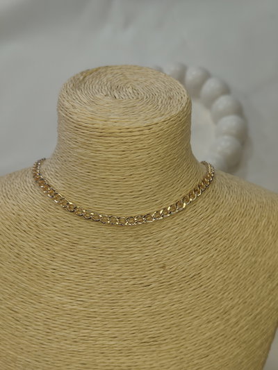 Gargantilla cadena simple 