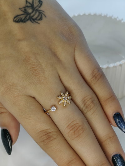 Anillo Margarita Cubics 