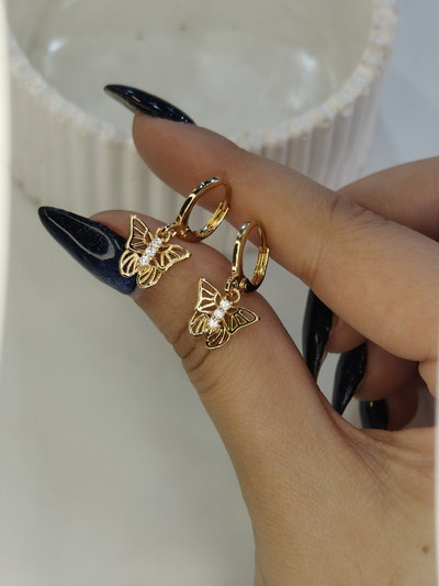 Argollita Butterfly Shine