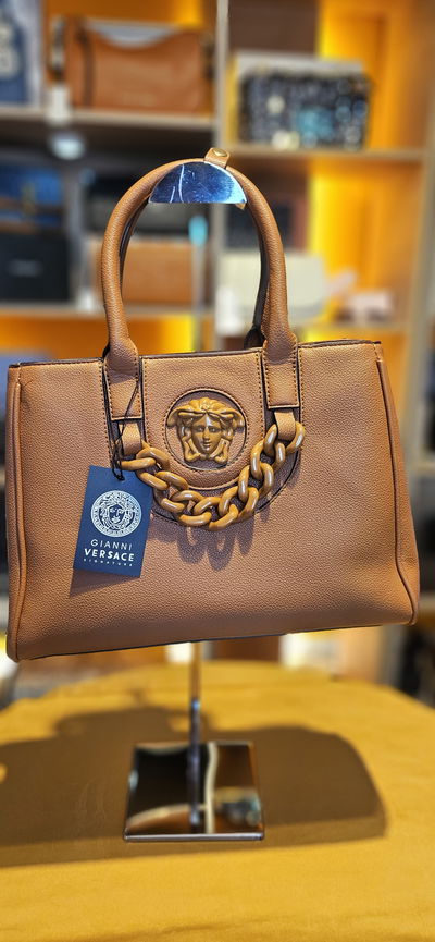 Bolso Versace tote La Medusa Marrón