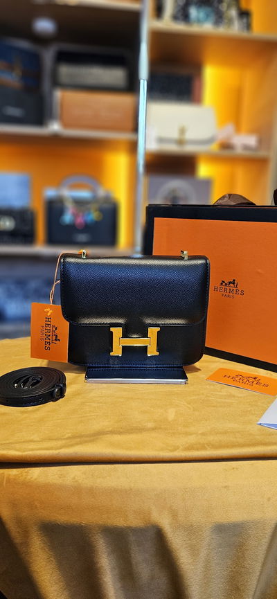 Cartera Hermes Constance To Go Negra
