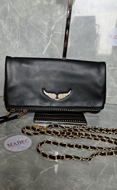 Sobre Zadig Negro Cadena Bronce